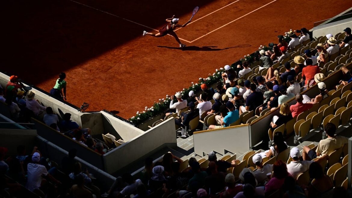 The French Open croissant is peak stadium food