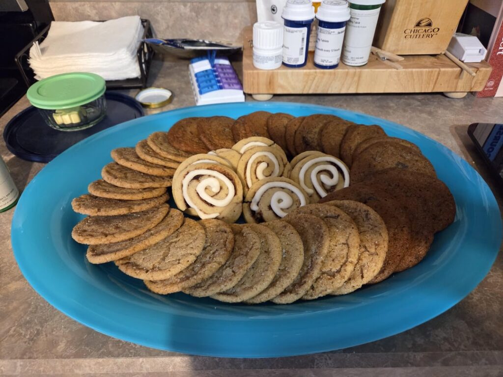 Proud of these cookies I brought in to work.