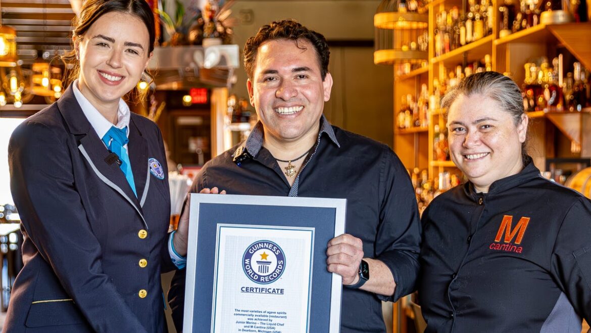 Dearborn's M Cantina earns Guinness World Record for vast agave spirits selection