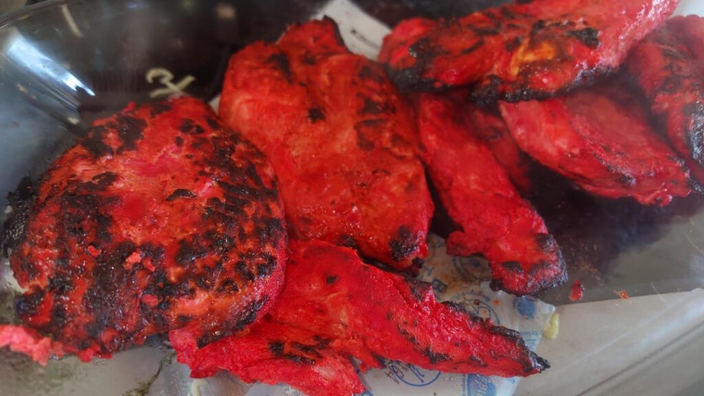 Chicken Tikka, Cooked in a Gozney Pizza Oven