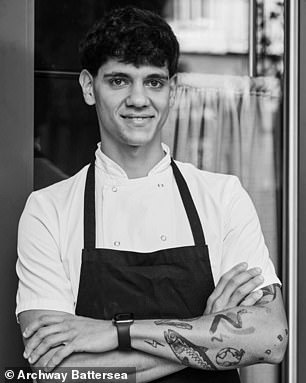 Lorenzo Nigro, head chef at Archway in Battersea, says 'tourists don't always choose the right place to eat'