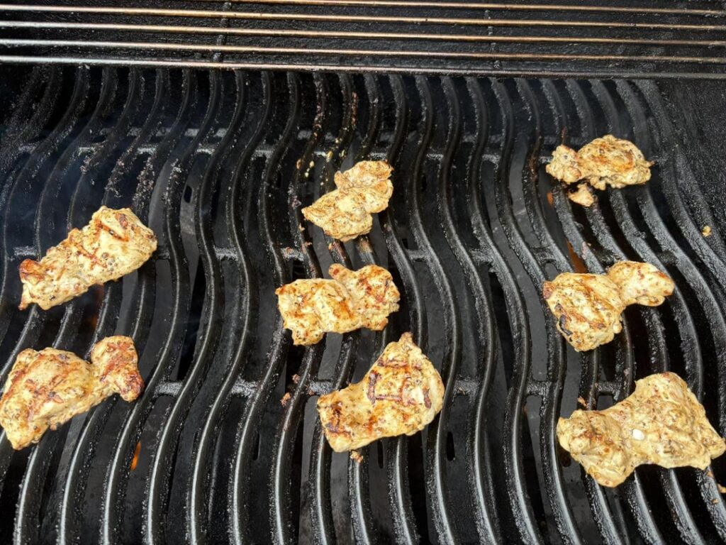 Grilled Thighs for salad, because Dr. Says I need to balance my diet. Can't all be beef I guess.