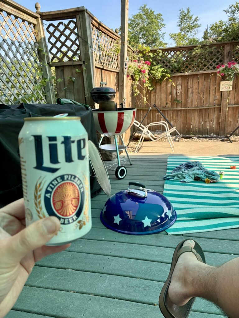 UPDATE: First grill on the new Weber