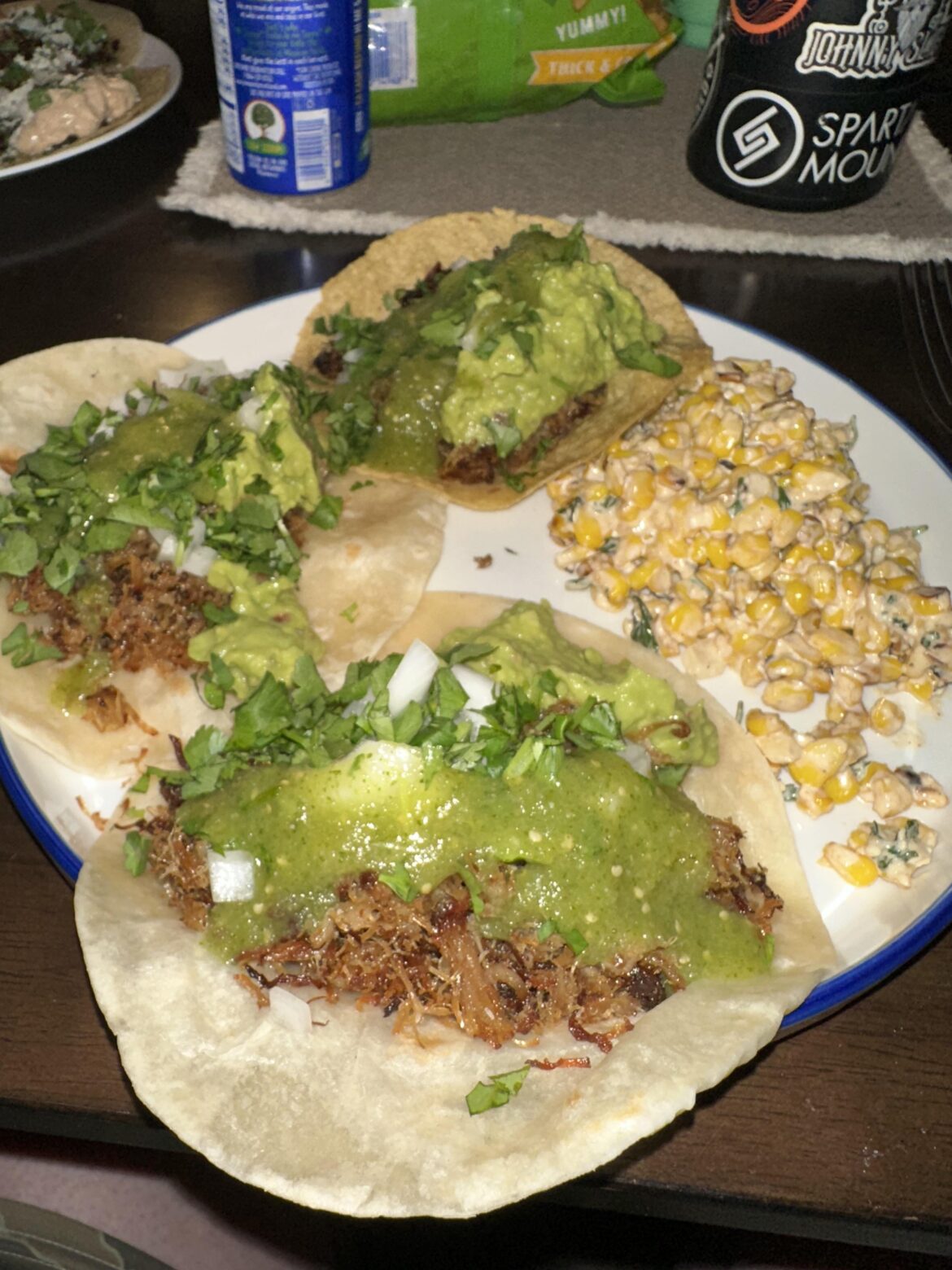 Carnitas tacos for Father’s Day