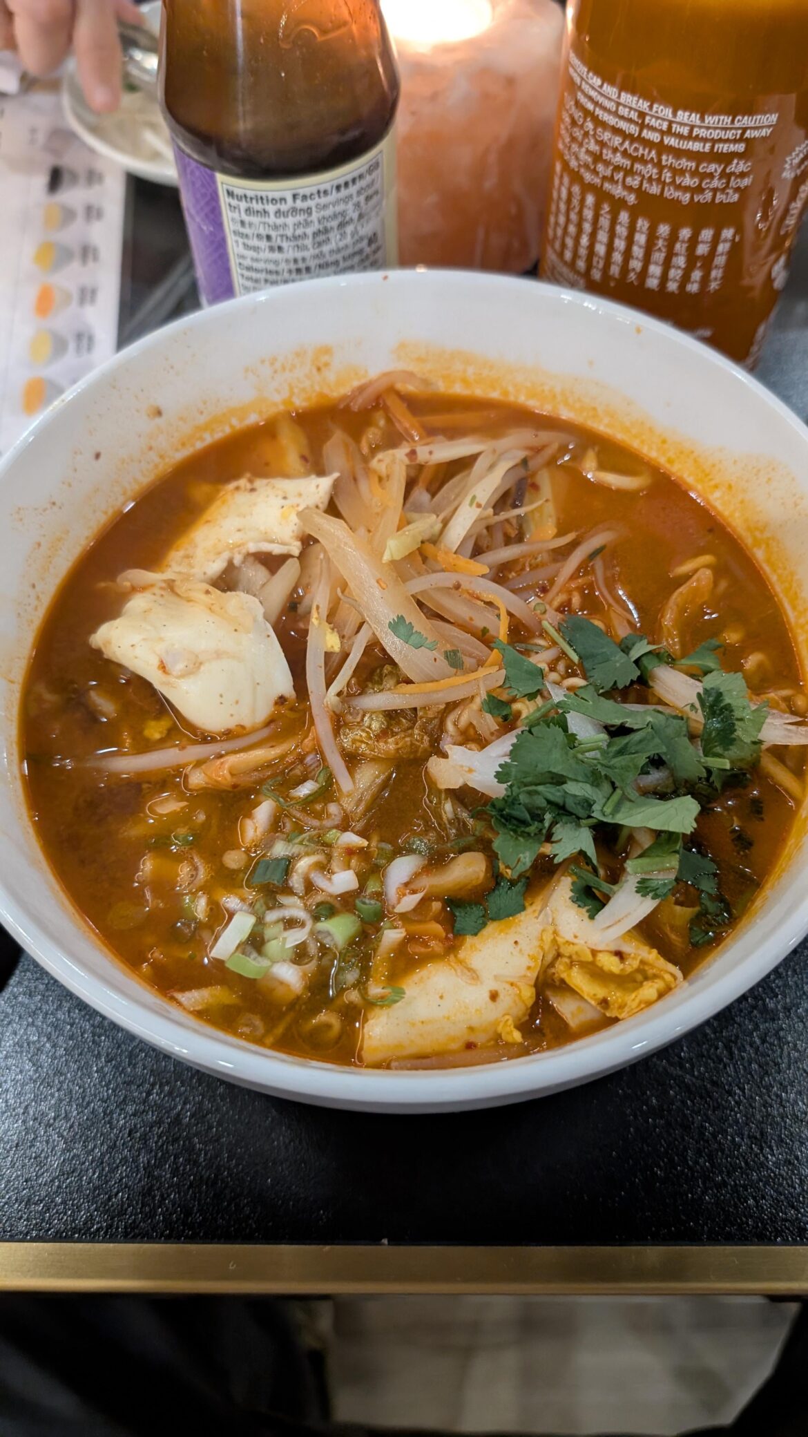 The waitress warned me before I ordered that is was extremely hot