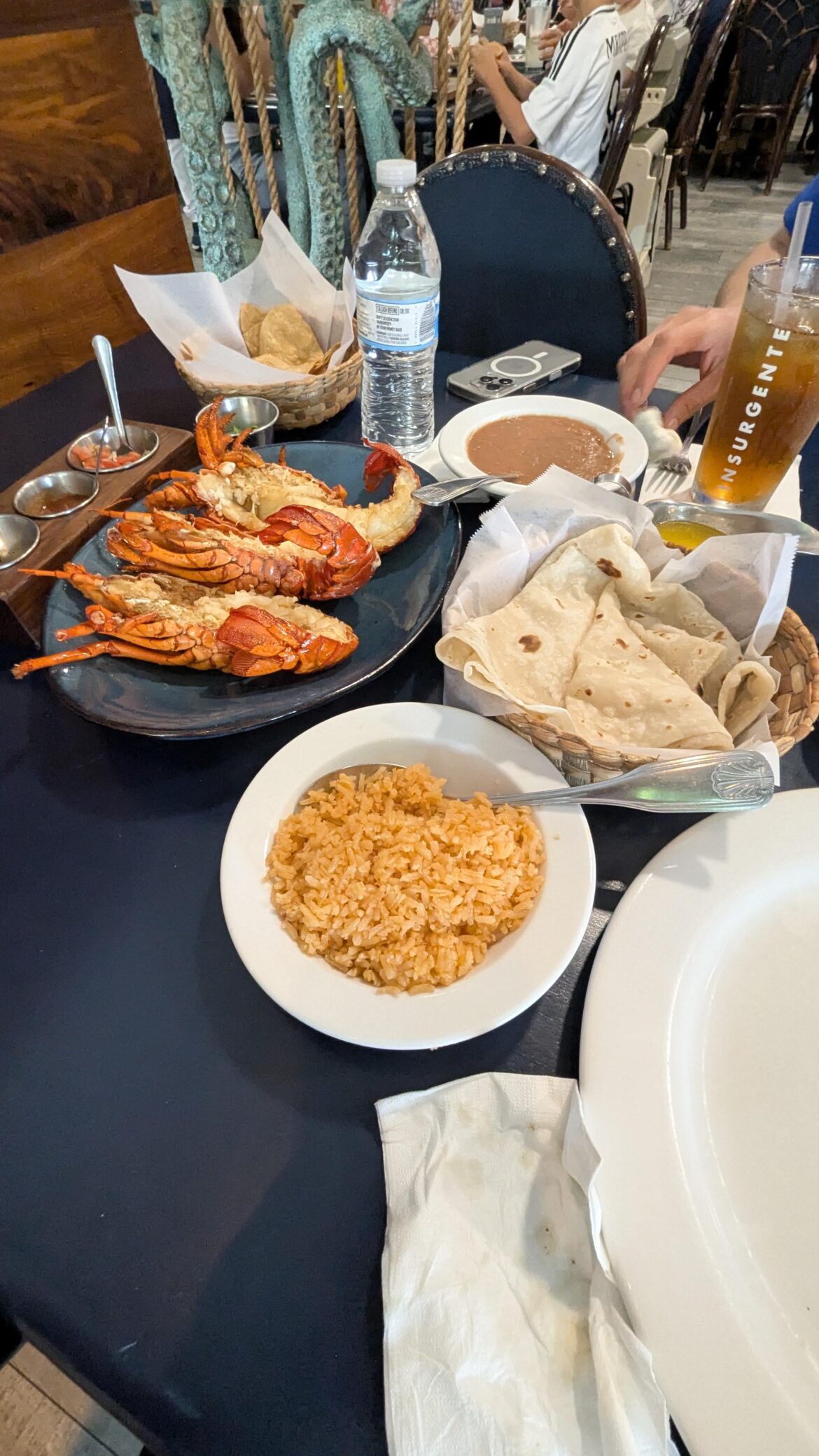 Langosta estilo Puerto Nuevo