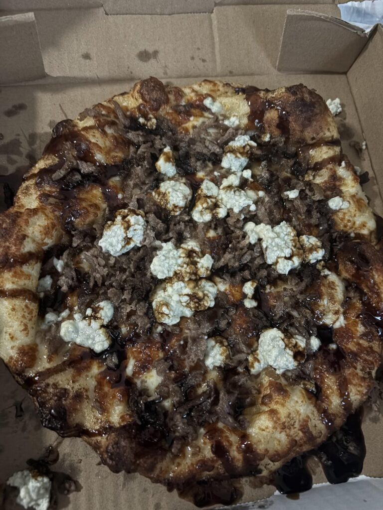 They didn’t cut my pizza