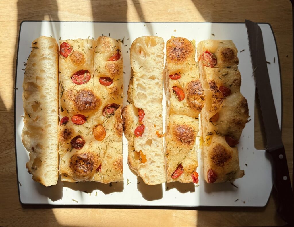 Another sourdough focaccia!