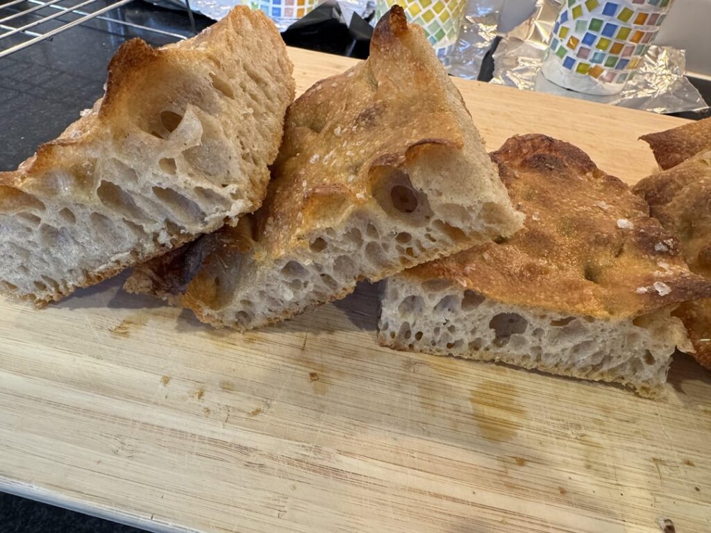 Daughter and I made focaccia this weekend