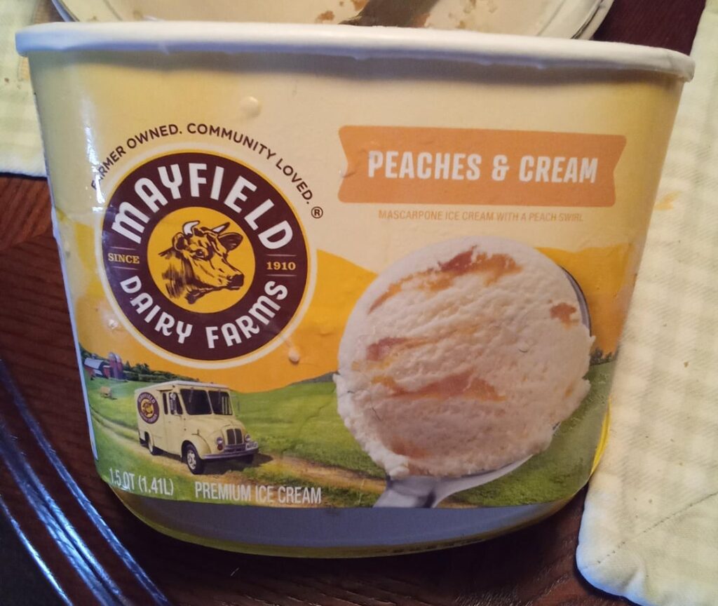 Never had Mayfield ice cream before, but I will buy this one again.