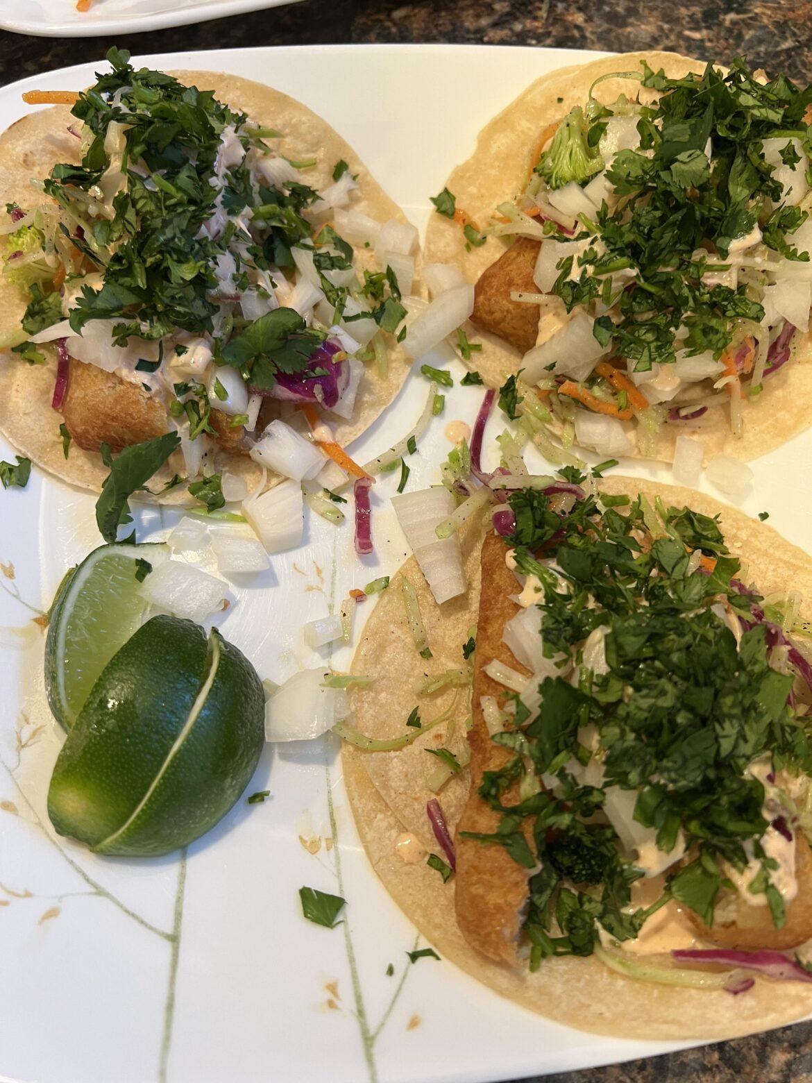 Fish taco night