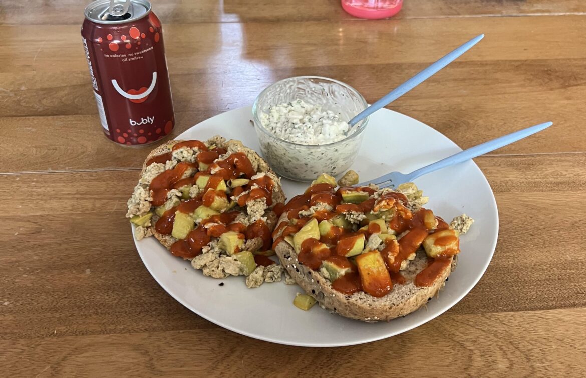 Can you believe this entire breakfast is only 300 calories?