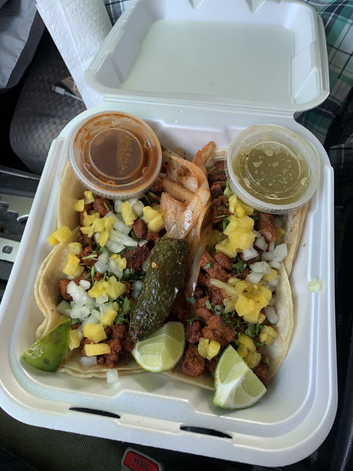 Al Pastor from a food truck