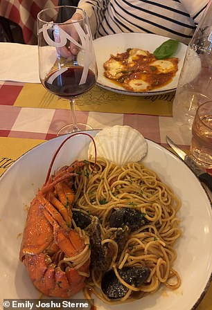This photo shows one of the best pastas I ate during my trip to Italy. Despite the decadence of it, my blood sugar never spiked