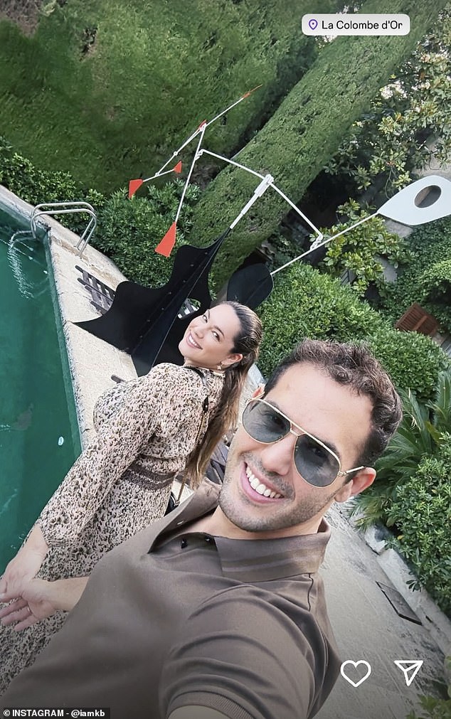 The couple, who tied the knot in 2022, appeared to have a fantastic time on the trip, spending much of their time by the sea enjoying French cuisine