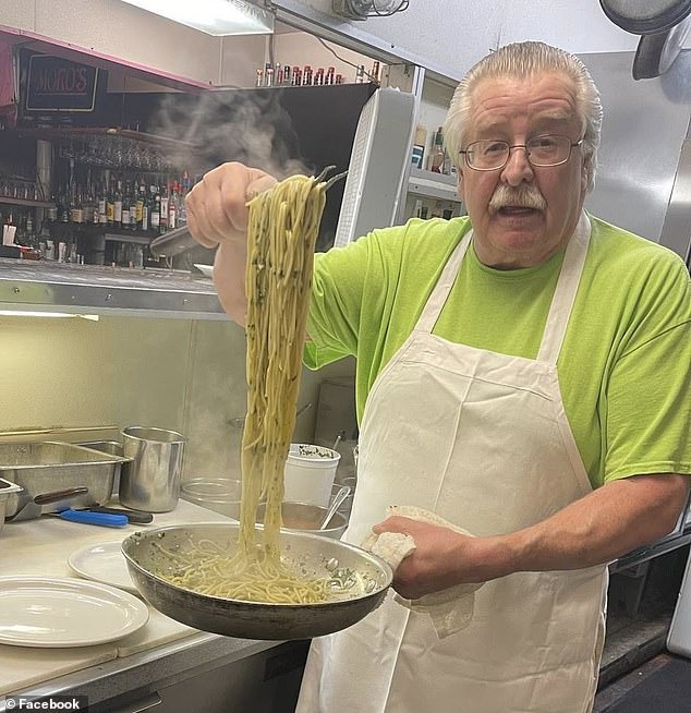 Moro learned authentic Italian cooking in the Navy in the 1970s