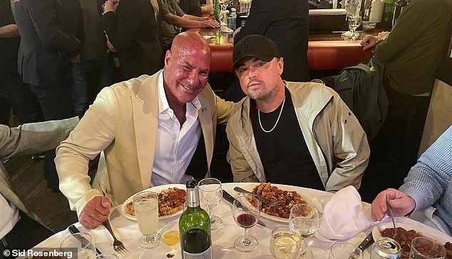 Leonardo DiCaprio pictured at NYC¿s notoriously exclusive Italian hotspot Rao¿s, where he dined with political and media power players