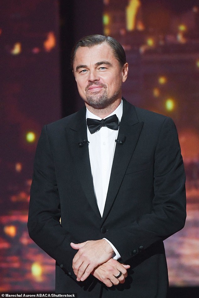 Leo reportedly was 'extremely friendly' and 'took dozens of photos with fans and hopped on at least five FaceTime calls' while dining at Rao's (Pictured: Leonardo DiCaprio attending the Opening Ceremony of the 78th Cannes Film Festival on May 13, 2025, in Cannes, France)