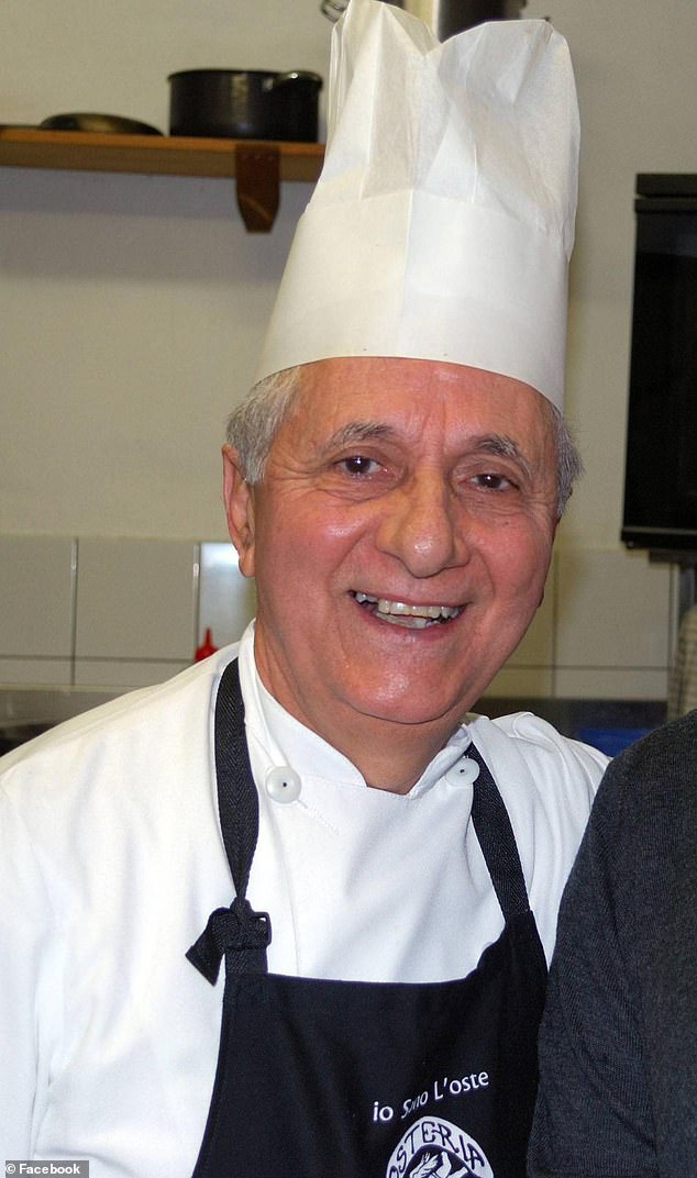 Tony 'Eugenio' Sanso (pictured) owned a series of popular restaurants in and around Adelaide after he immigrated from Florence in 1964