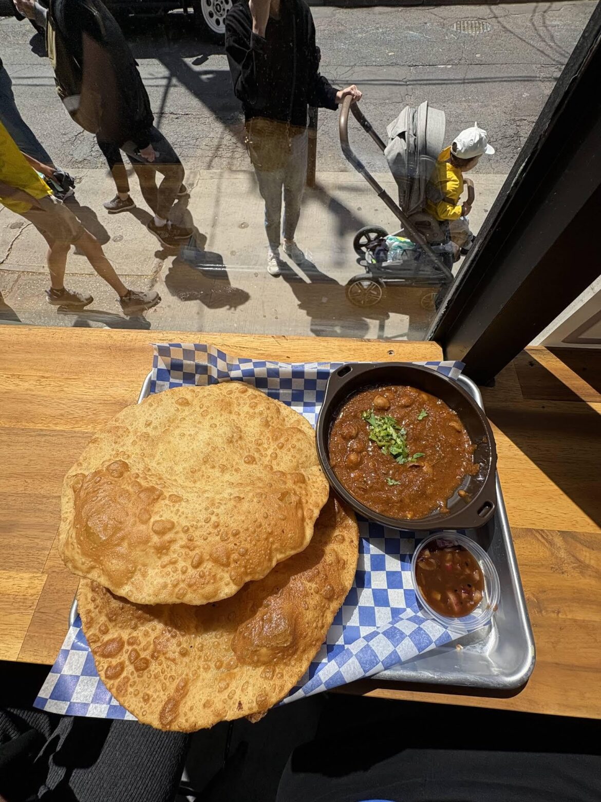 Bhature Chana from Coal & Curry @ Kensington