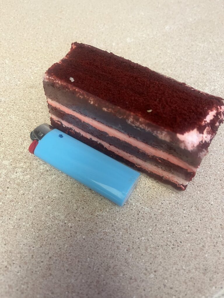Estimate for this red velvet cake?