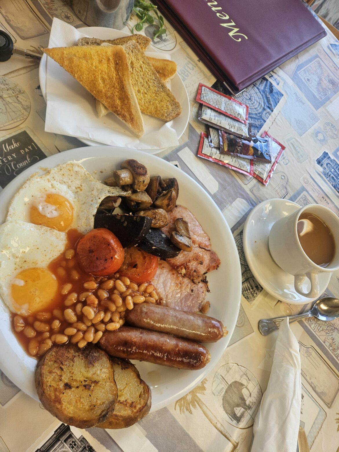 Old station holiday park, Masham. £13.45.