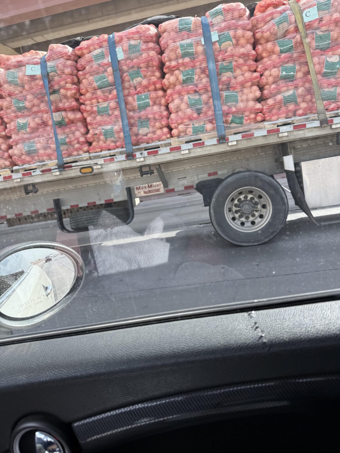 Caught my Walmart order on the way to my house