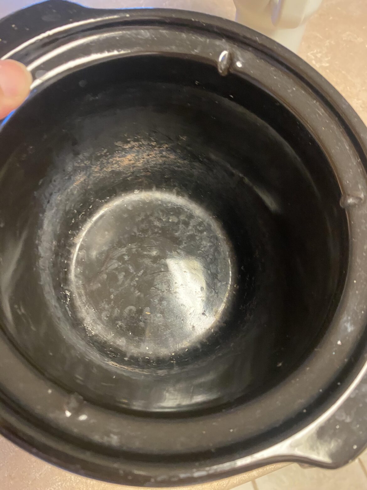 Am I not cleaning this right?