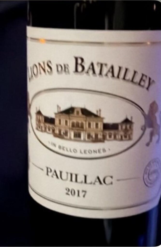Château Batailley Lions de Batailley 2017 grand cru