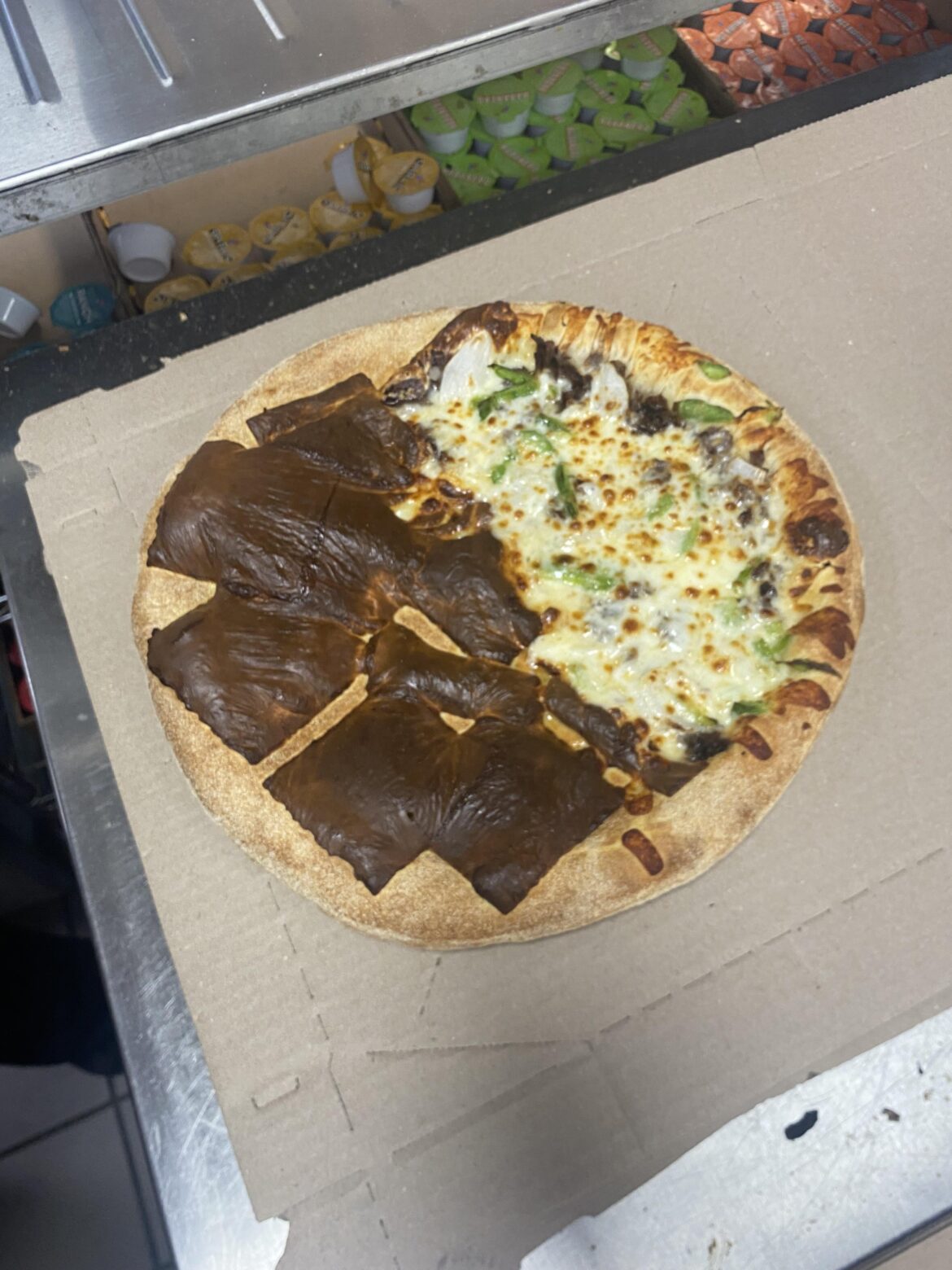 american cheese… burns?