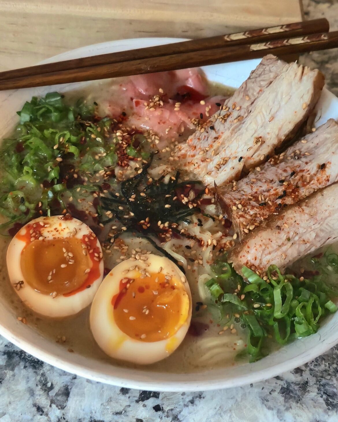 First attempt. Tonkotsu First attempt. Tonkotsu