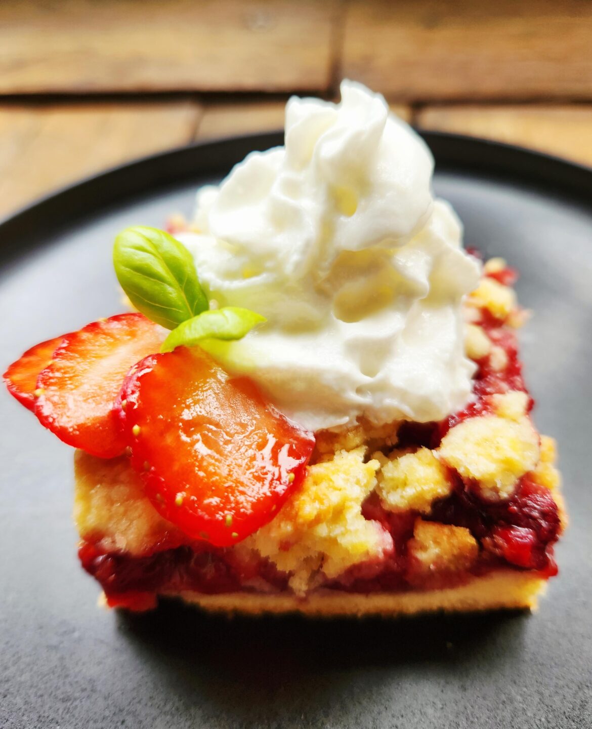 Strawberry Crumb Bars