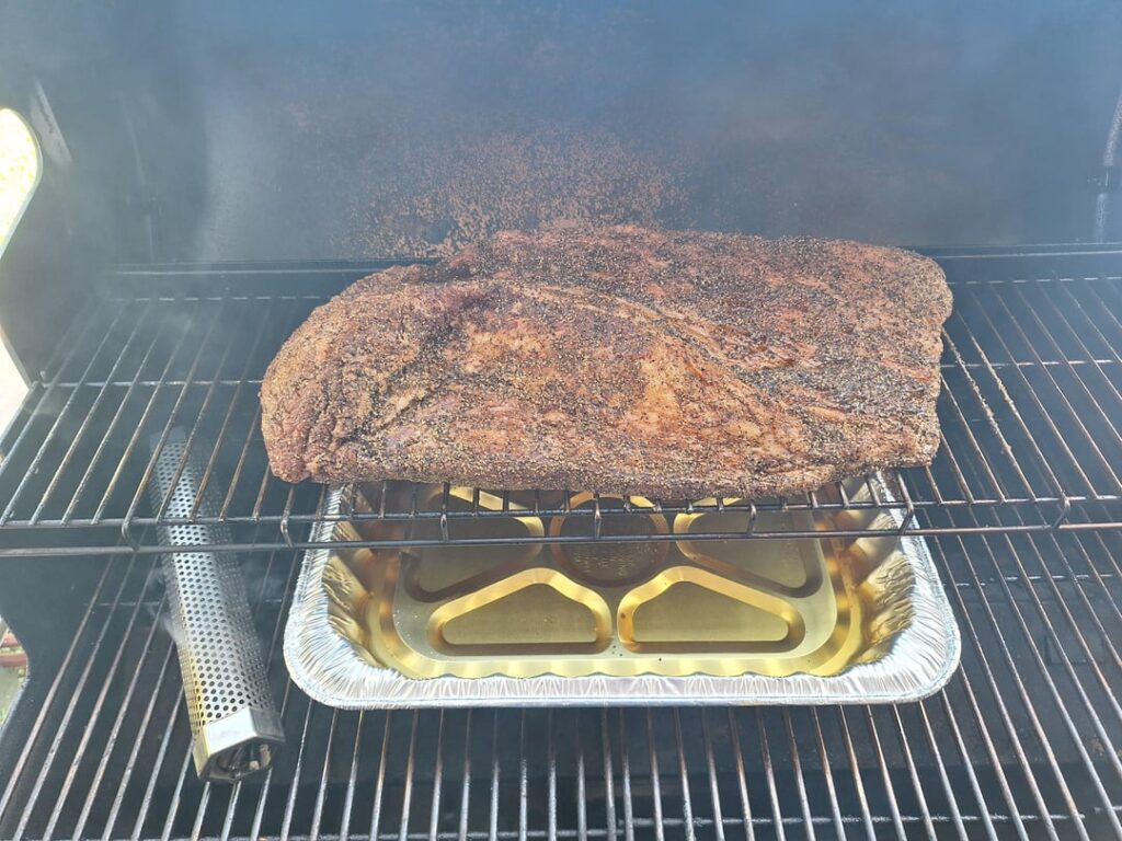 16 hour brisket cook on my Searwood.