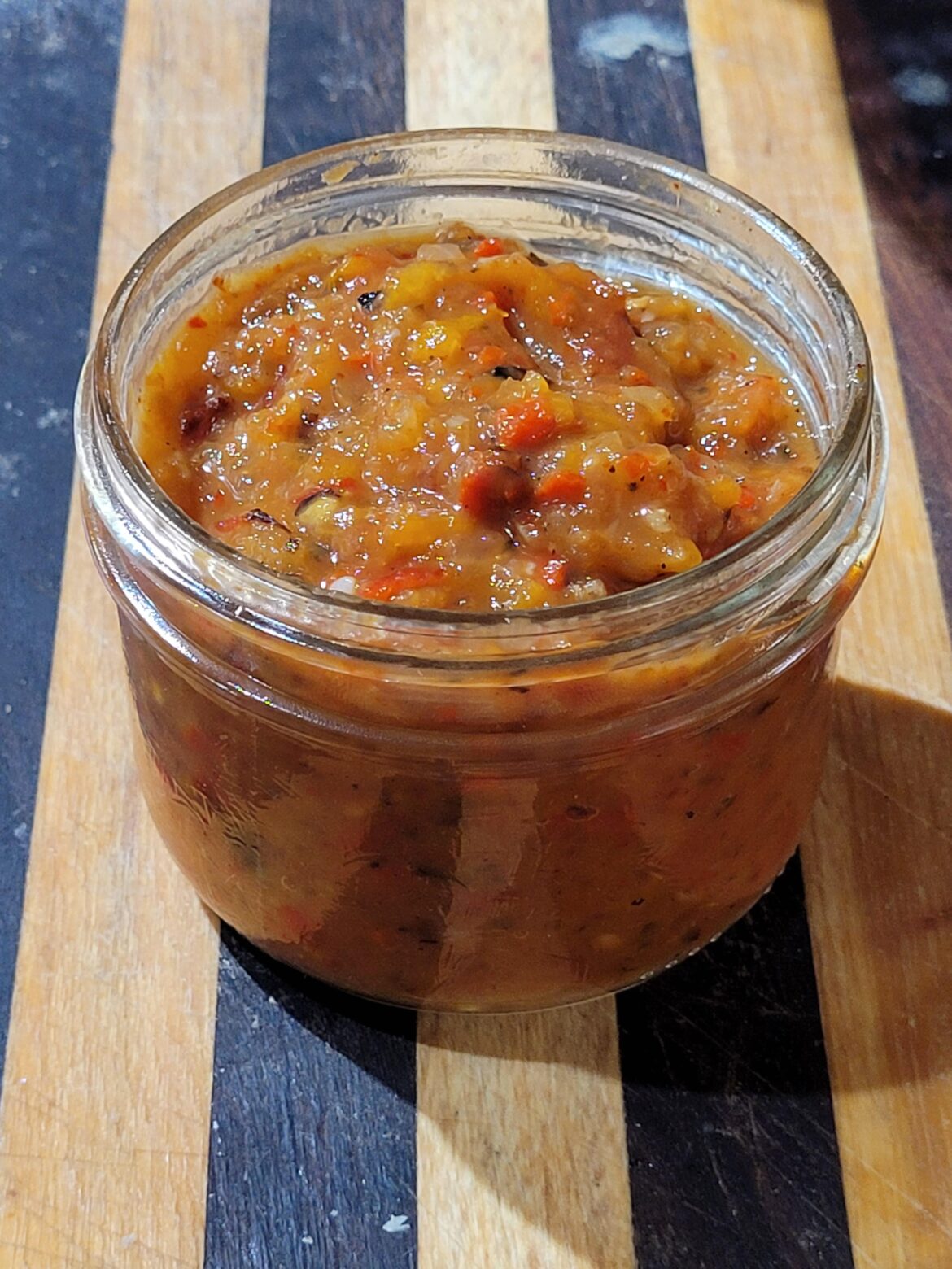 My second time making salsa. I made it hotter this time!