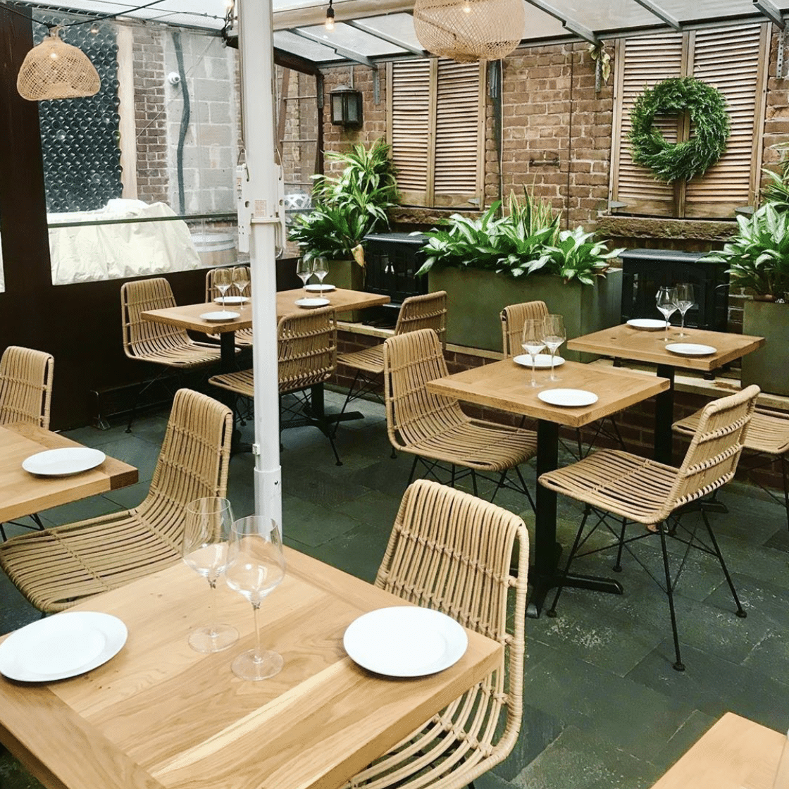 bin 14 wine bar hoboken outdoor dining