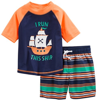 Simple Joys by Carter's Swim Trunk and Rash Guard