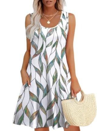 Weeso U-Neck Summer Dress