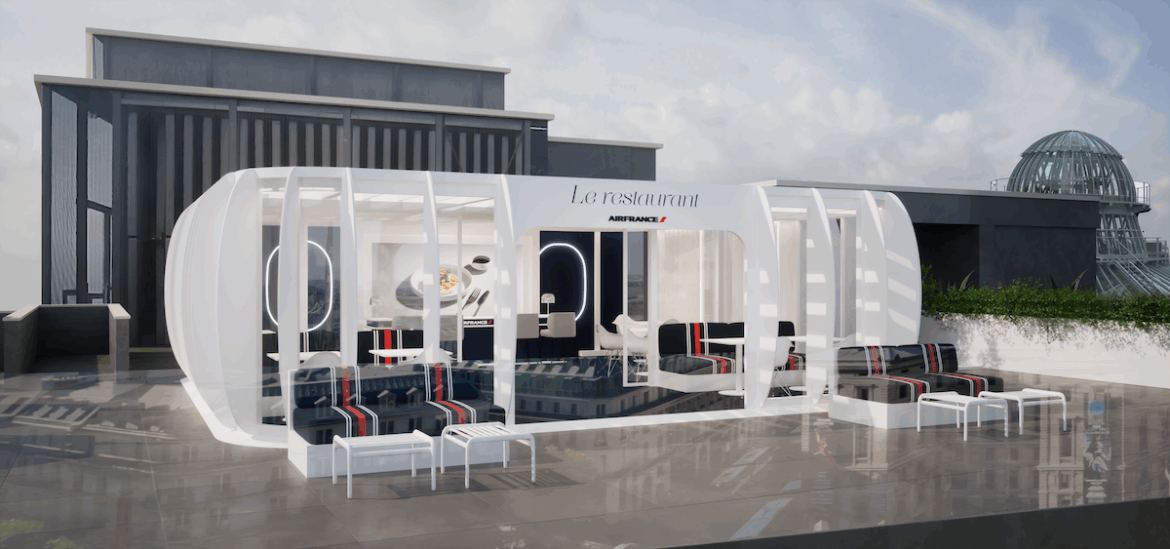 Air France Opening Pop-Up Restaurant In Paris, Serving Airplane Food