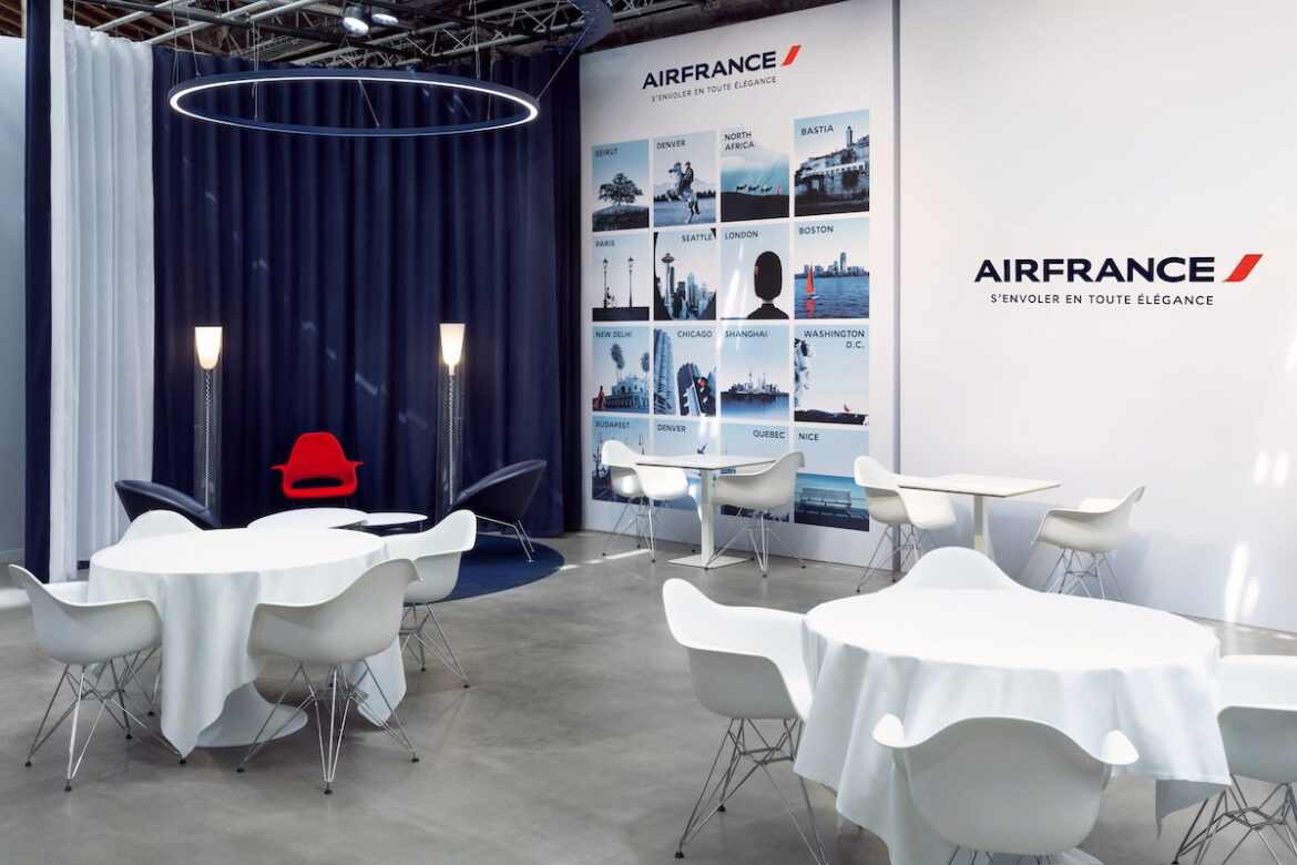 Air France's Pop-Up Restaurant With Airplane Food For Paris Olympics