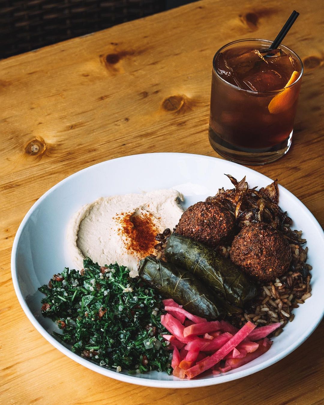 Anita's Kitchen vegan dish on plate