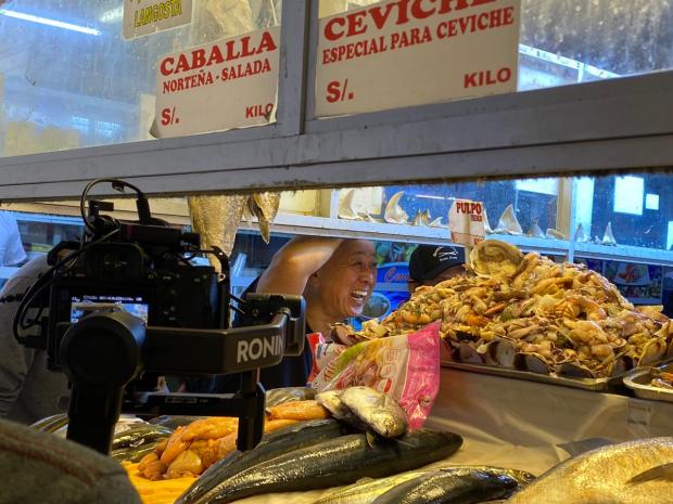 Chef Nobu Matsuhisa in a scene from the documentary "Nobu." (Photo courtesy Vertical)