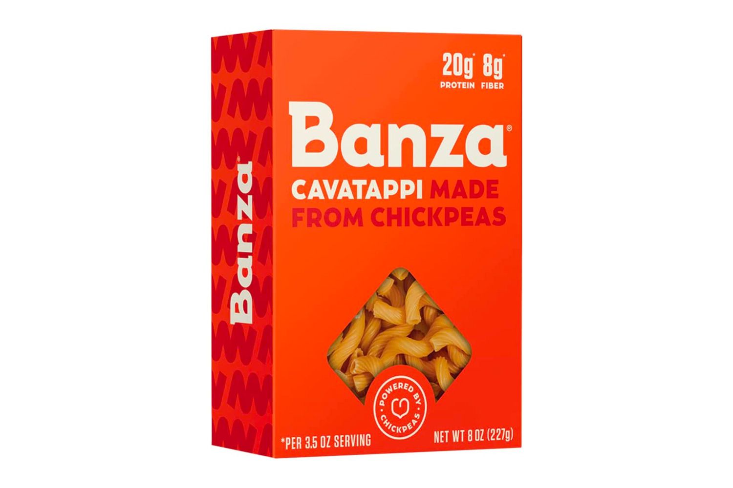 Banza Cavatappi Pasta Made From Chickpeas