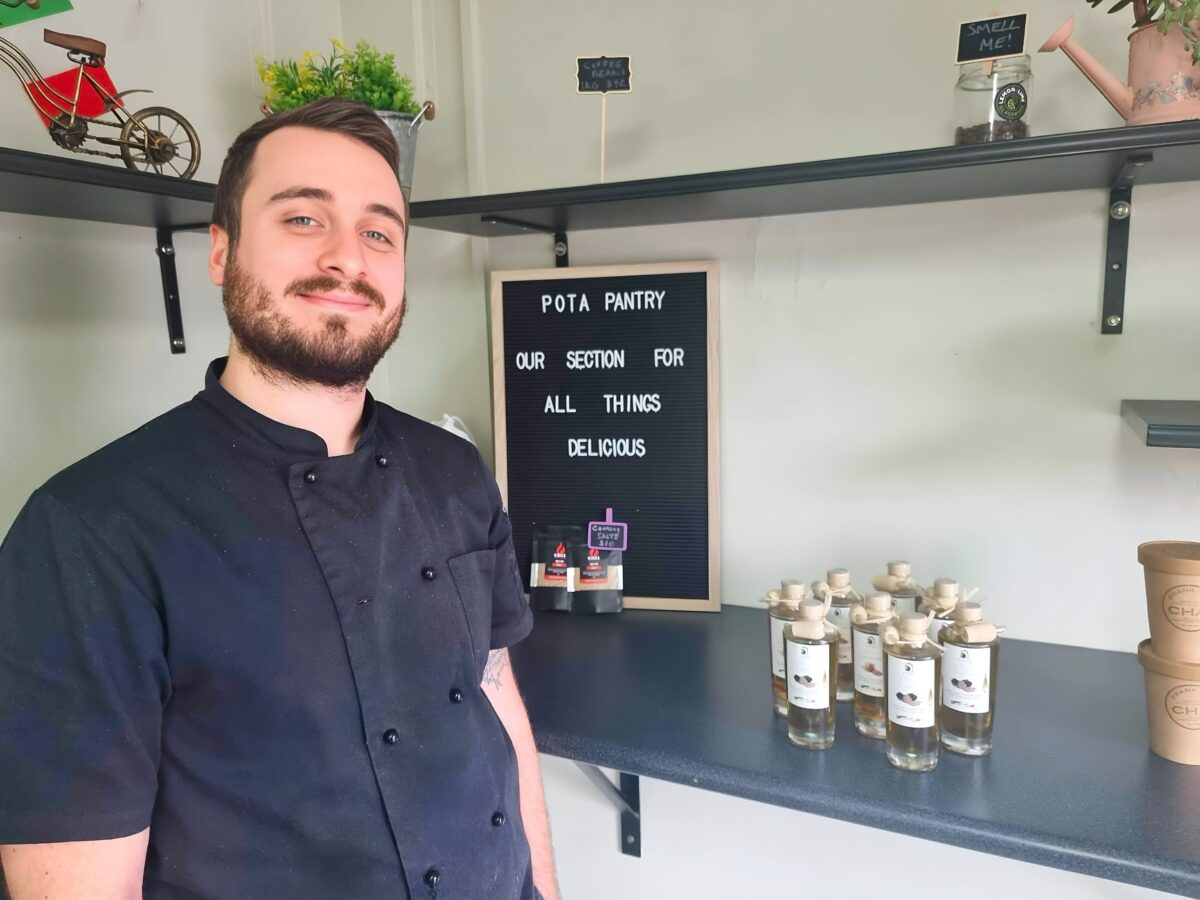 Owner of Pota Pasta, Gabriele Rota.