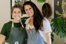 Valerie Zweig and Taryn Pellicone