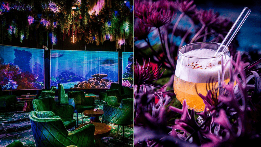 Under The Sea Paris immersive cocktail bar