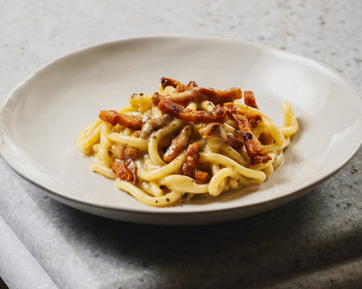 A bowl of paste from Scarpetta