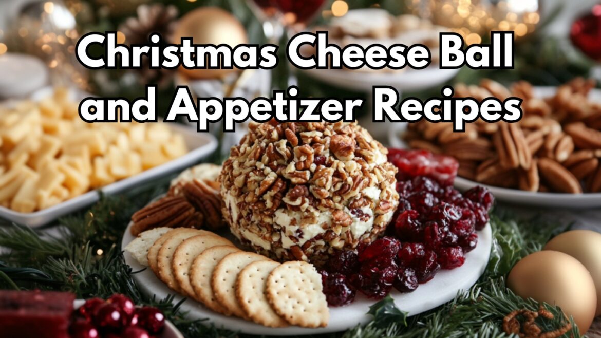 11 Best Christmas Cheese Ball and Appetizer Recipes