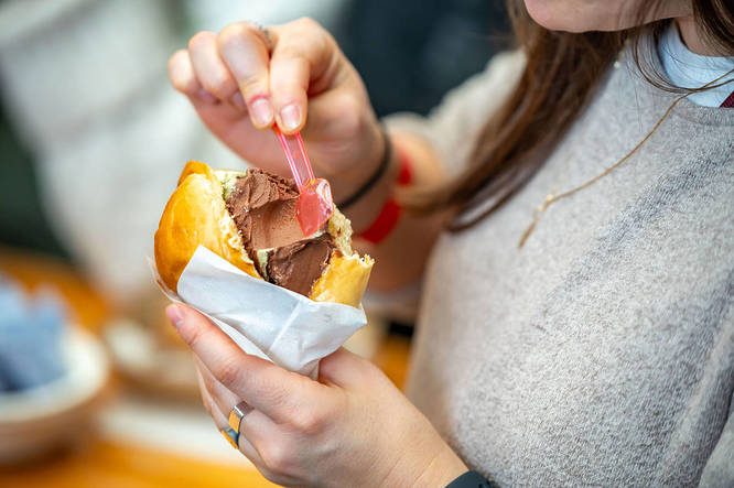 Gelato dessert that can be found at SicilyFEST
