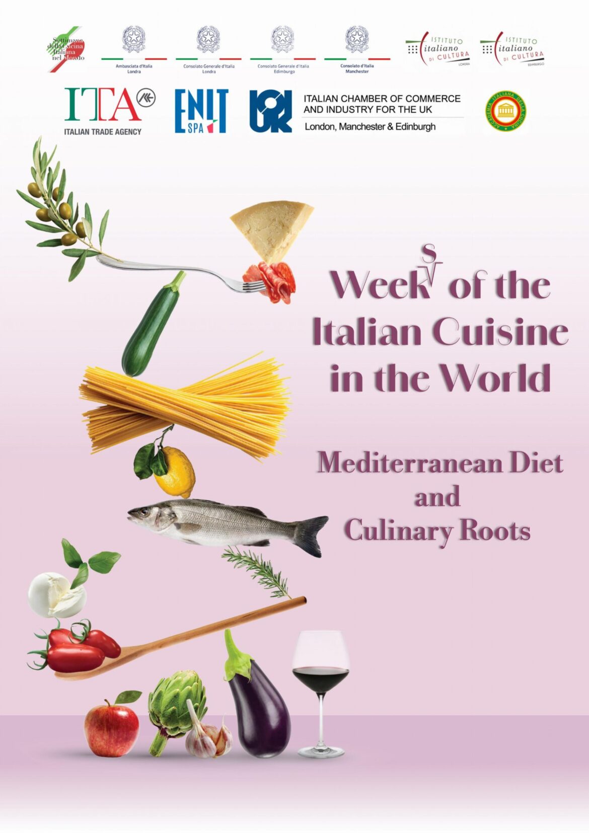 Cuisine week Poster portrait