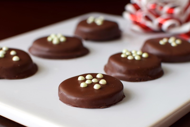 Homemade Dairy-Free Peppermint Patties - so easy, delicious, and naturally dairy-free, gluten-free, free of top allergens and vegan!